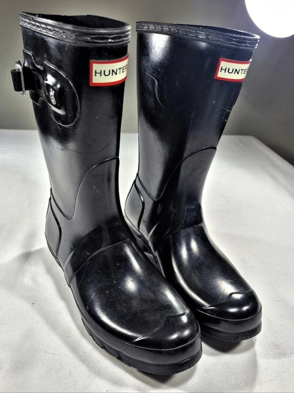 Hunter Original Tall Rain Boots Black US 9